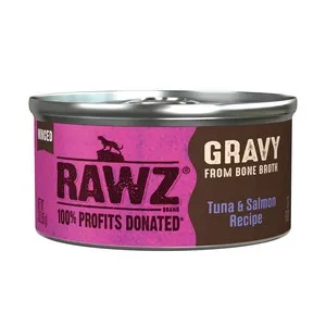 18/3oz Rawz Gravy Tuna & Salmon - Health/First Aid